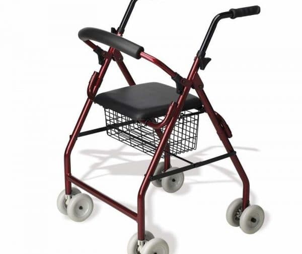 Andador De Aluminio Plegable